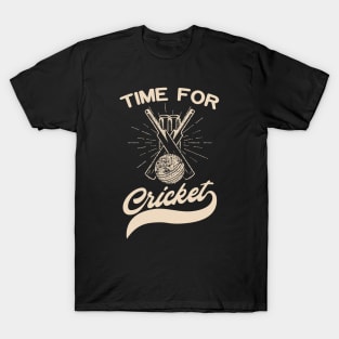 Time for Cricket T-Shirt